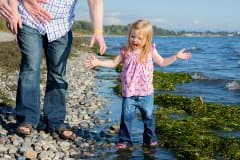 Family Photoshoot at White Rock’s East Beach